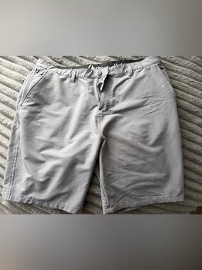 Hurley Light Gray Men's Chino-Style Performance Pants